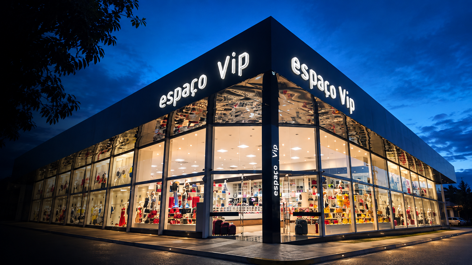 Fachada da Loja Espaço Vip Palmas
